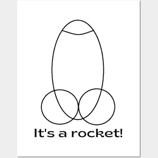 It's a Rocket Posters and Art